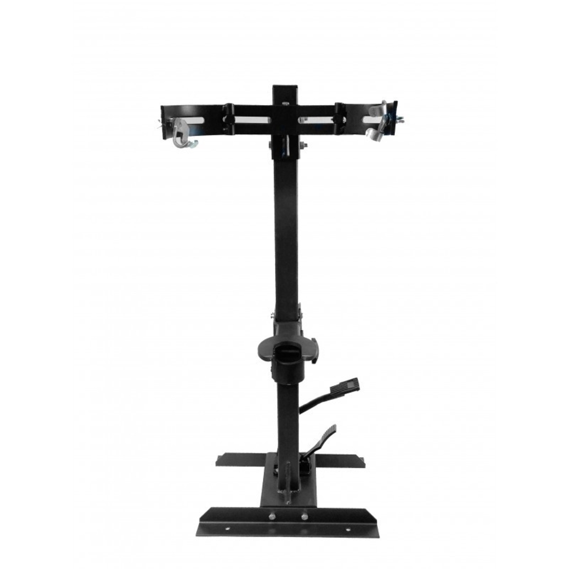 НЕМСКА Хидравлична Скоба – Стойка за Пружини 1 тона HAWEK с универсален захват + ЛЕД ФЕНЕР