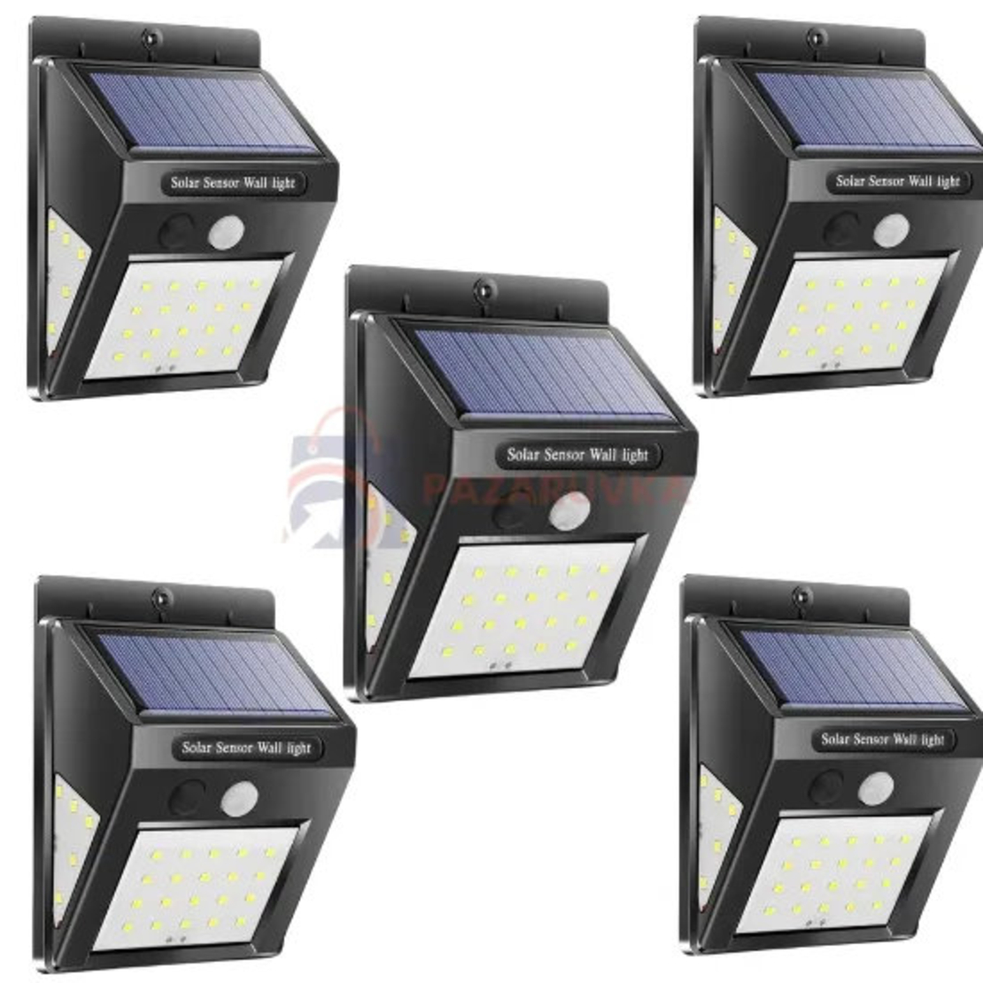 НЕМСКА Соларна LED Лампа 30 LED С Датчик За Движение + Подарък ЛЕД ФЕНЕР