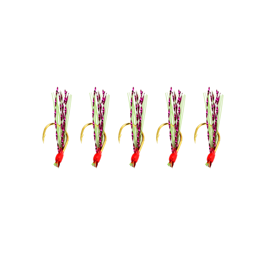 Golden Catch Aji Sabiki S305 №8 Green(5 hooks)