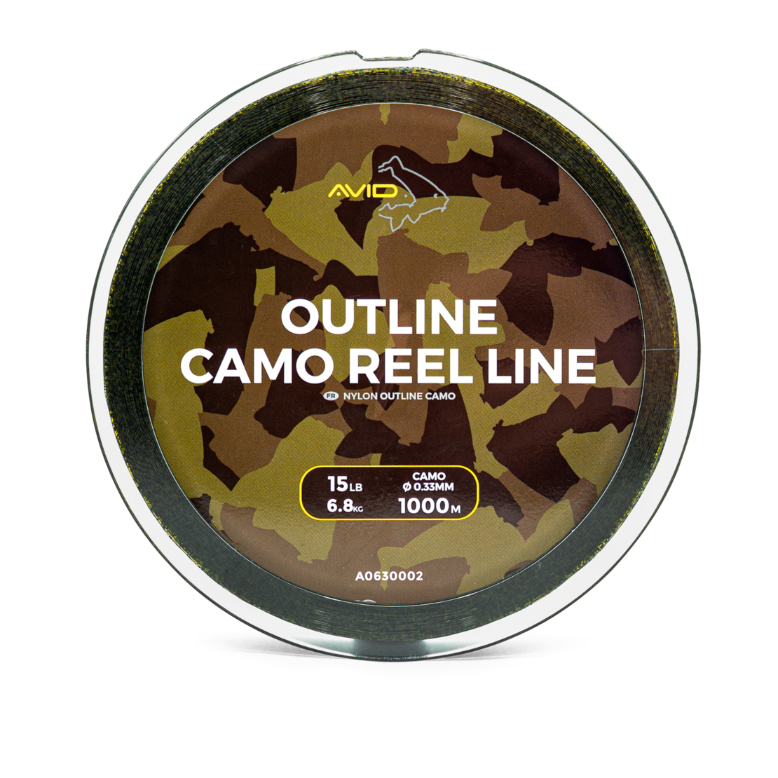 OUTLINE CAMO REEL LINE - 15LB 1000m