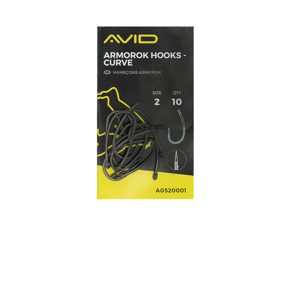 ARMOROK - CURVE SIZE 4 BARBLESS