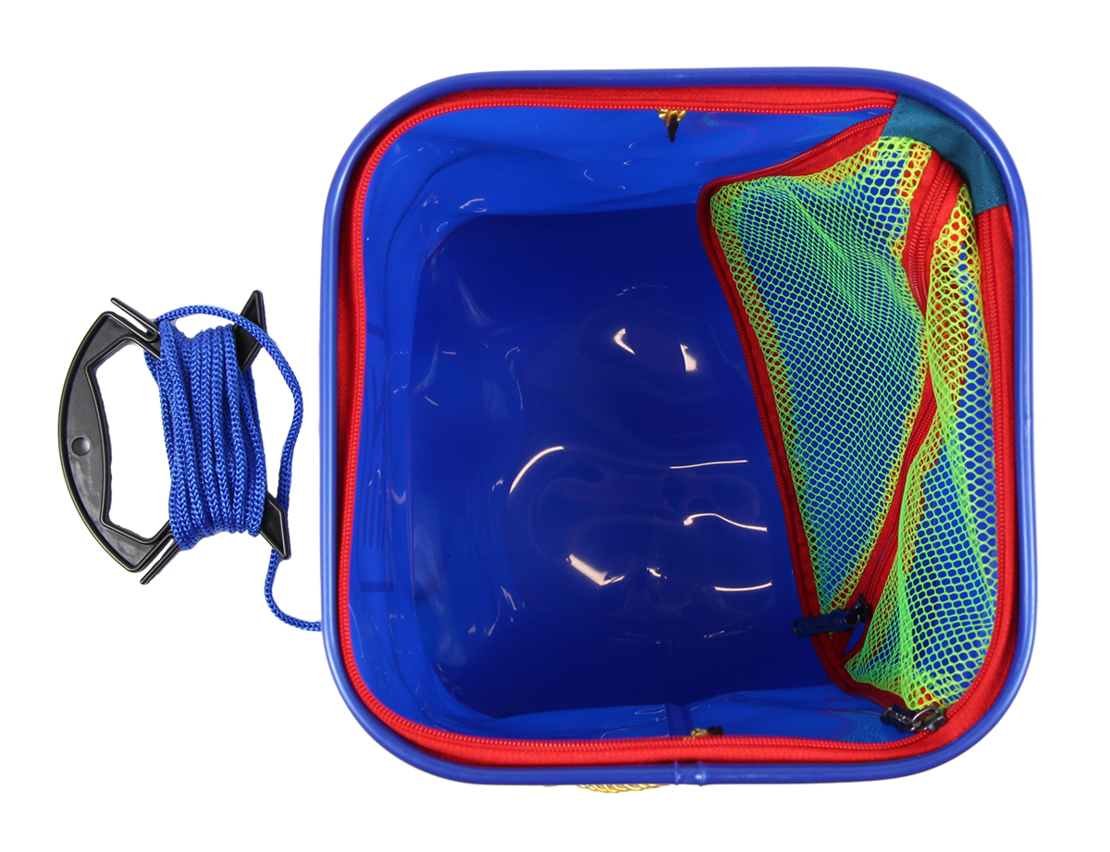 Zeox Bucket With Rope and Mesh 15L