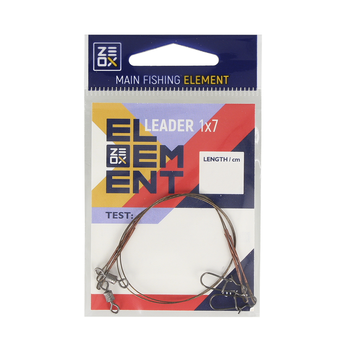 Zeox Leader 1x7 25cm 15kg(2pcs)