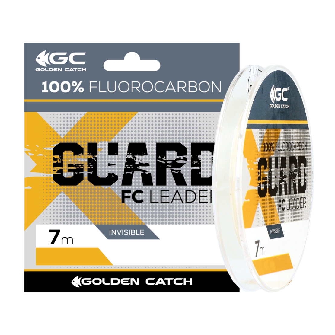 Golden Catch X-Guard Fluorocarbon Leader 7m 0.418mm