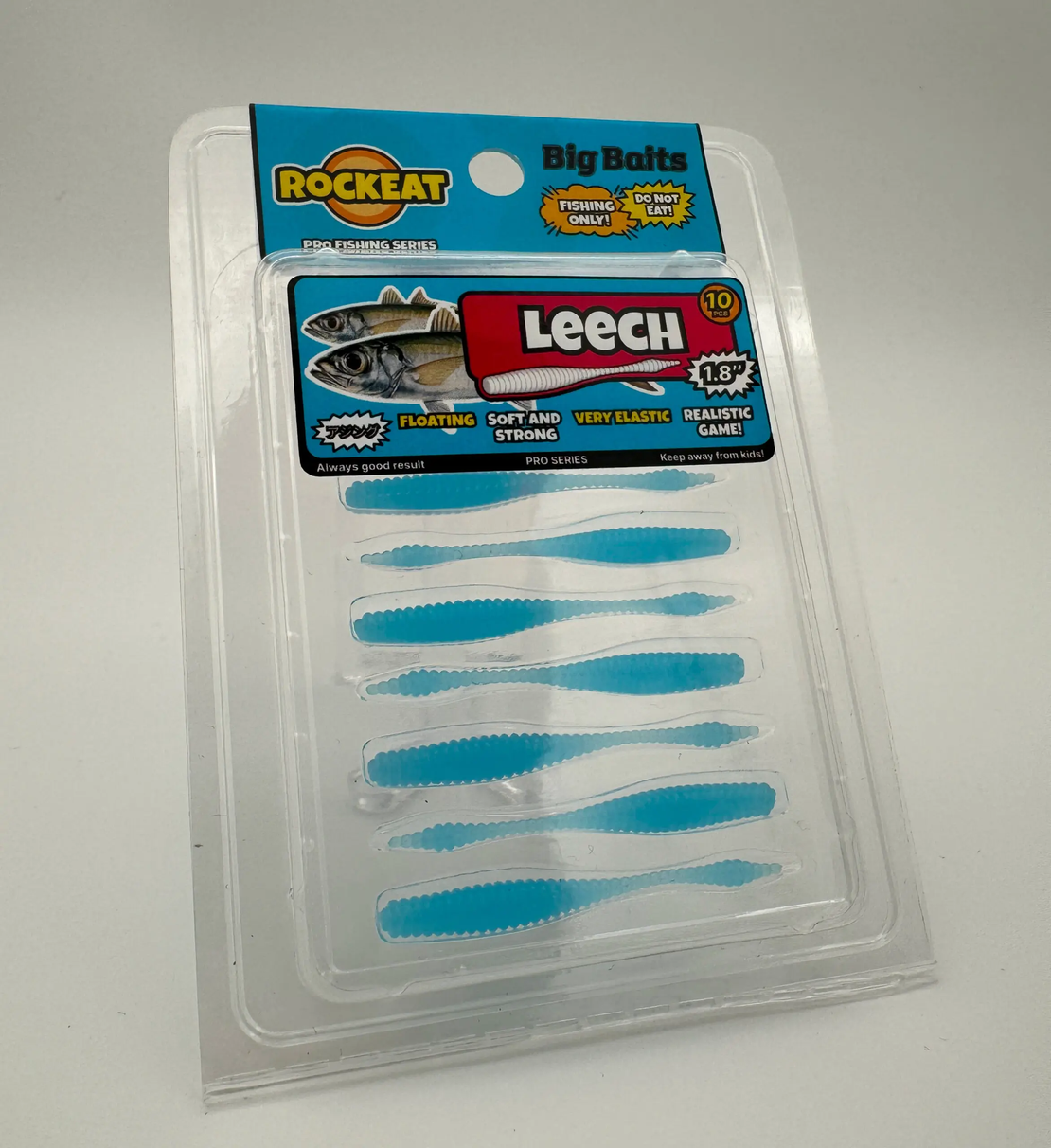 Силиконова примамка Rockeat Leech 1.8''