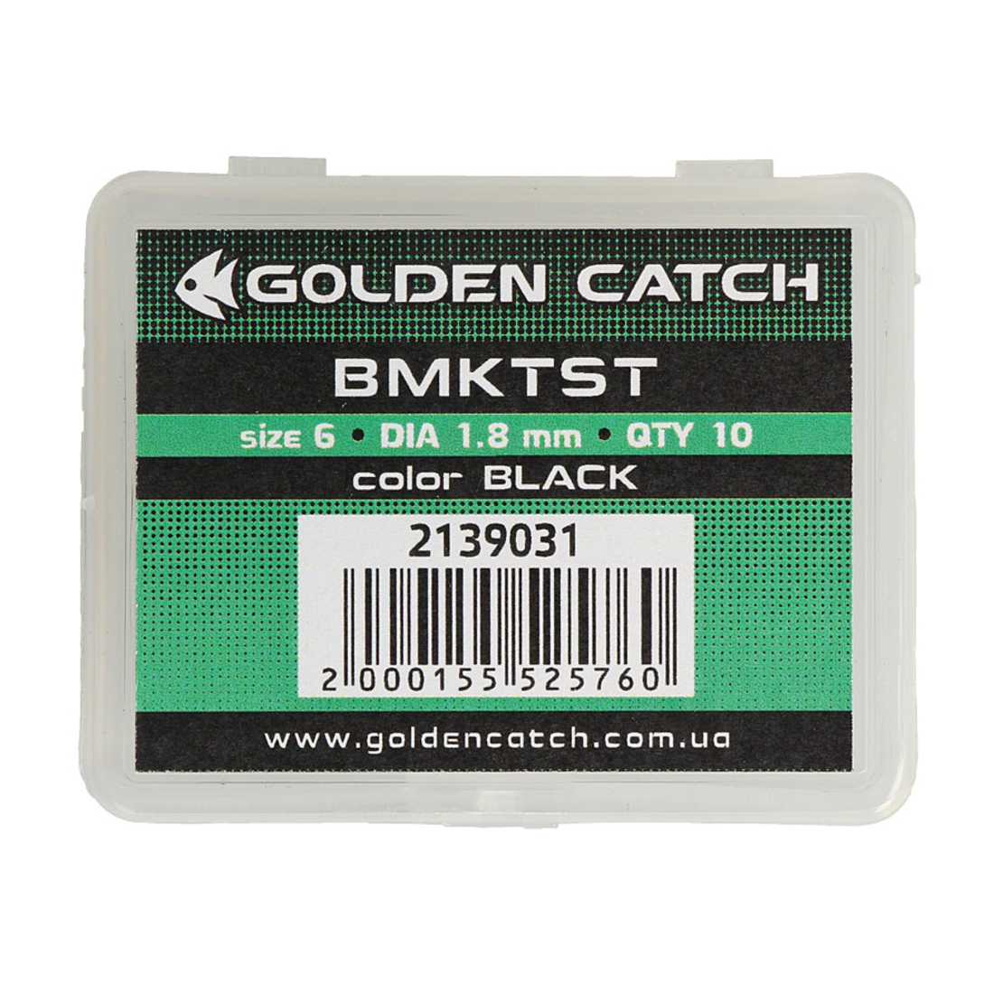 Golden Catch Top Guide BMKTST 5-1.4mm Black(10pcs)