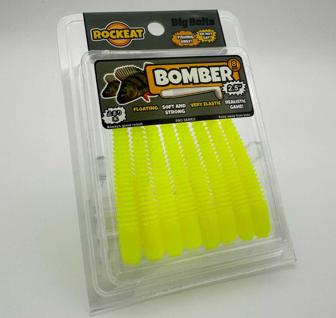 Силиконoва примамка  Rockeat Bomber 2.5''