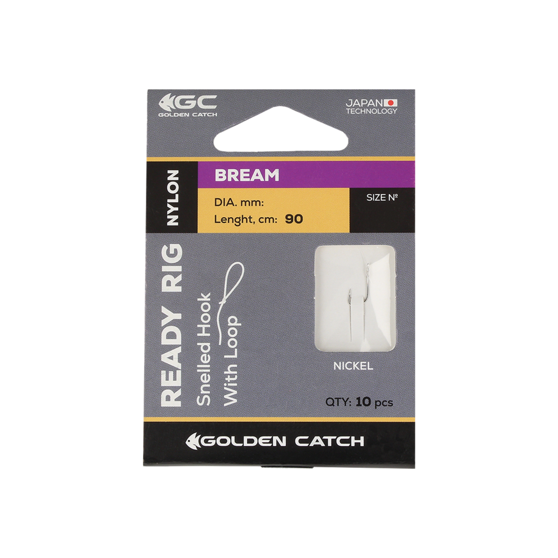 Golden Catch Ready Rig Bream №8(10pcs)