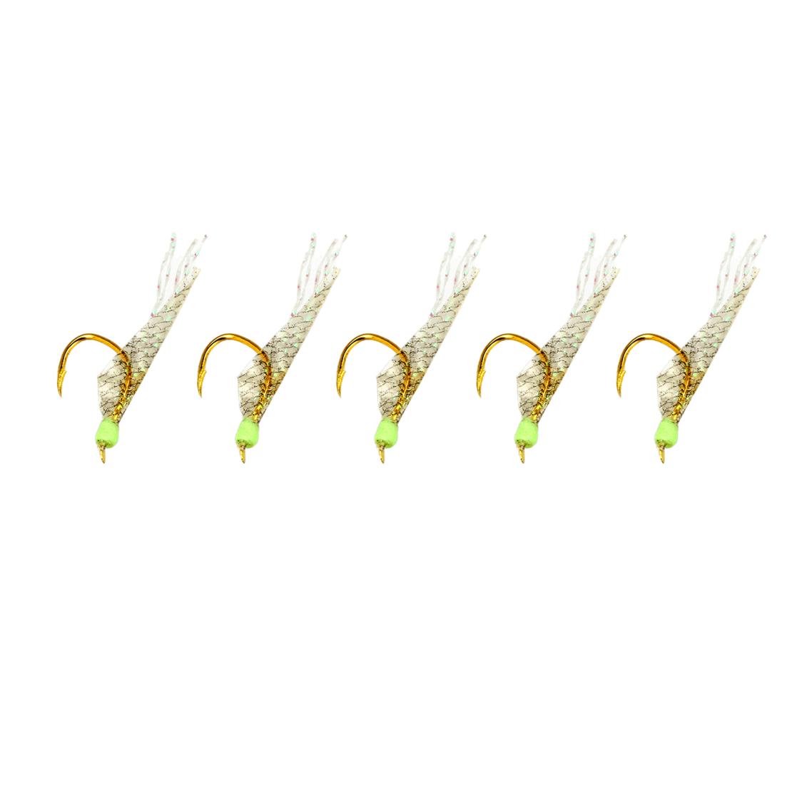 Golden Catch Aji Sabiki FS105 №8 Natural(5 hooks)