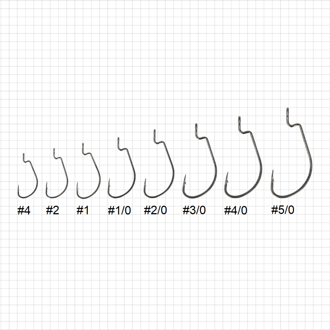 Golden Catch Offset Hook Okappari 4091BN №4/0(3pcs)