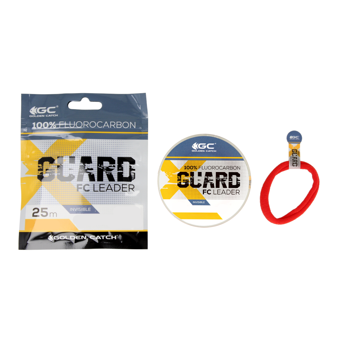 Golden Catch X-Guard Fluorocarbon Leader 25m 0.373mm