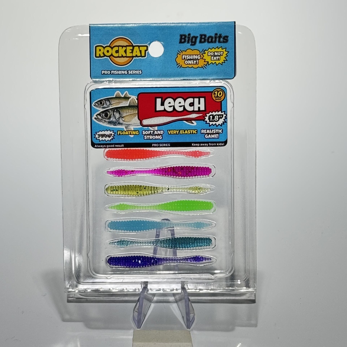 Силиконова примамка Rockeat Leech 1.8''