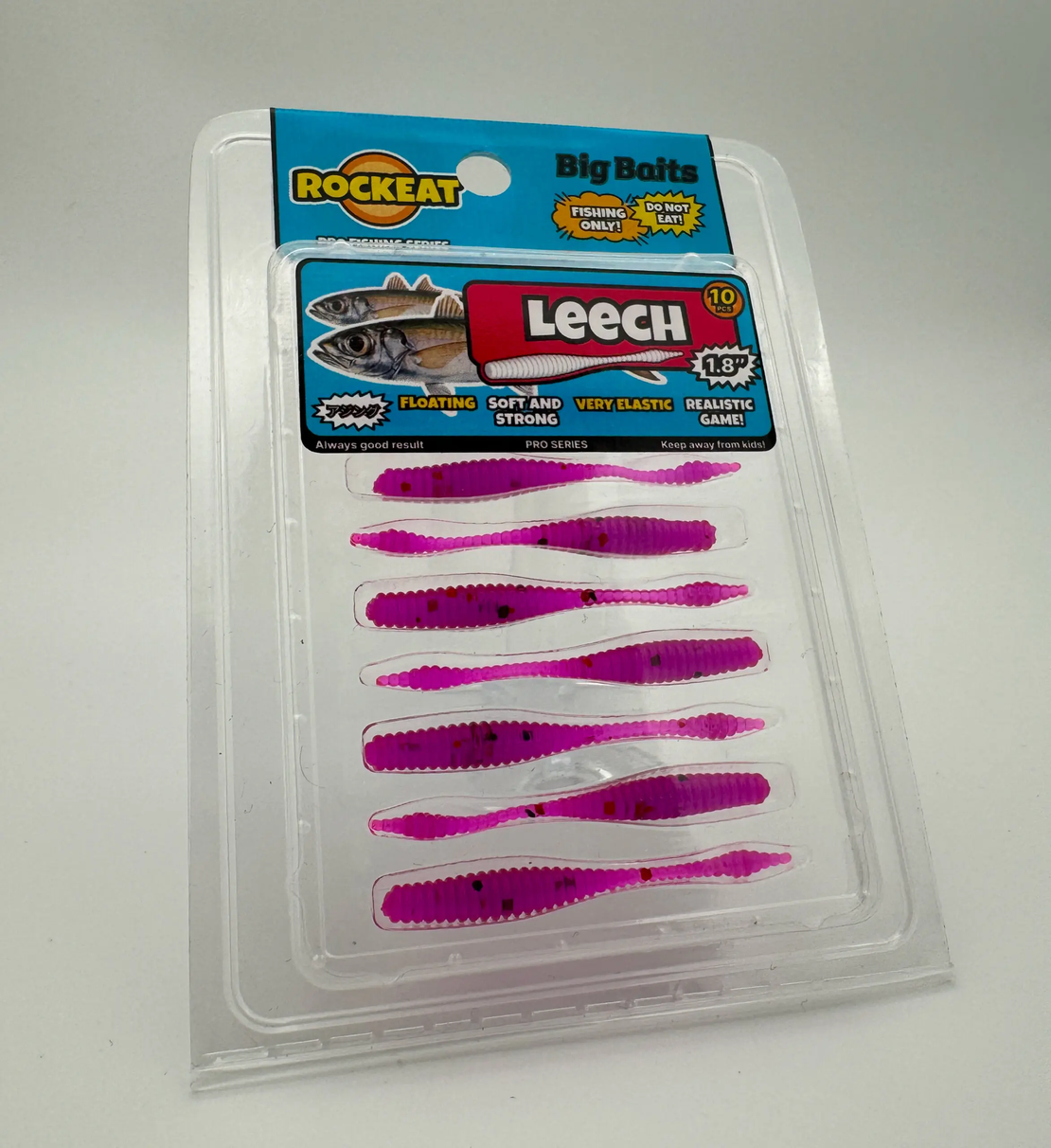 Силиконова примамка Rockeat Leech 1.8''