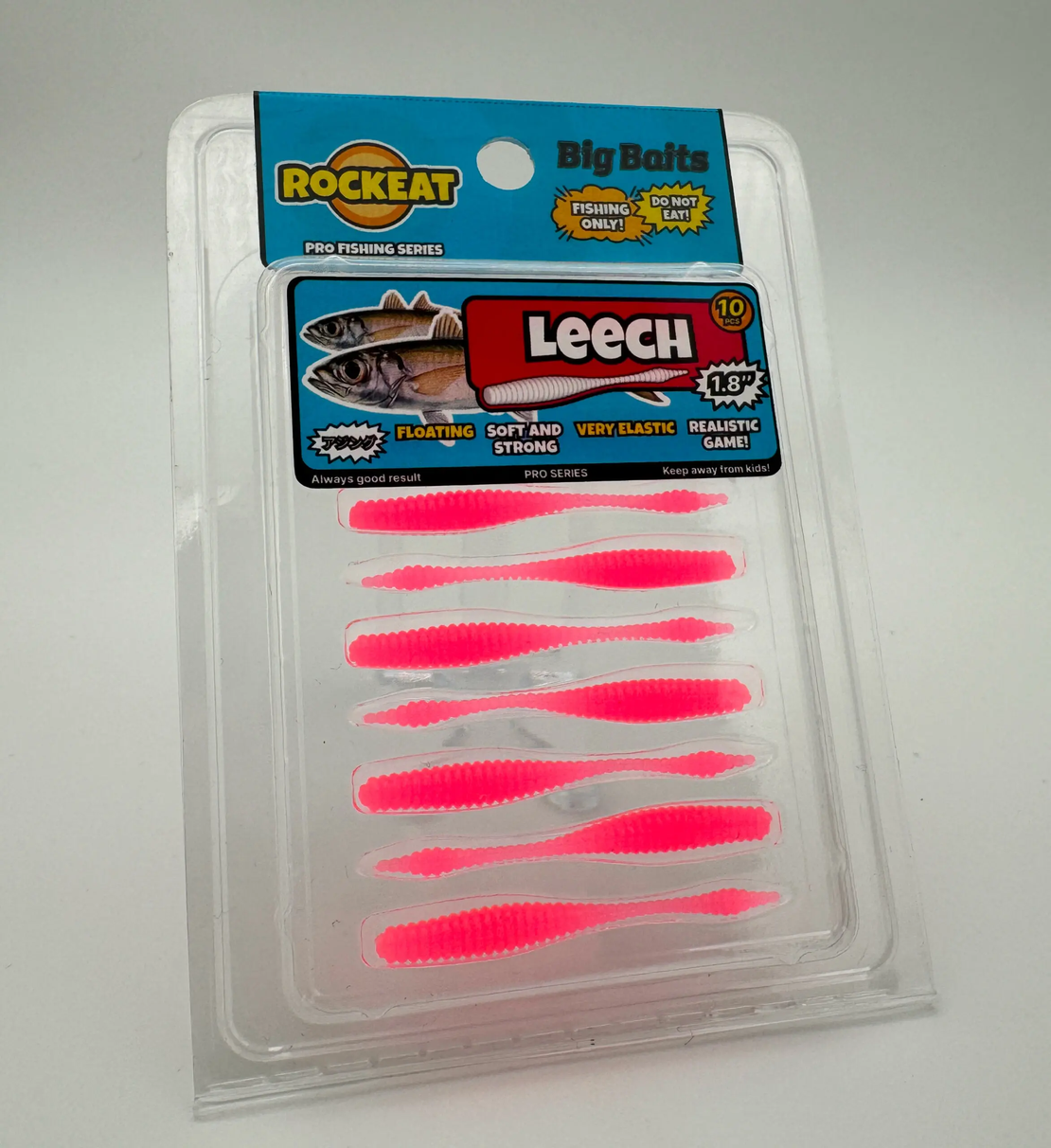 Силиконова примамка Rockeat Leech 1.8''