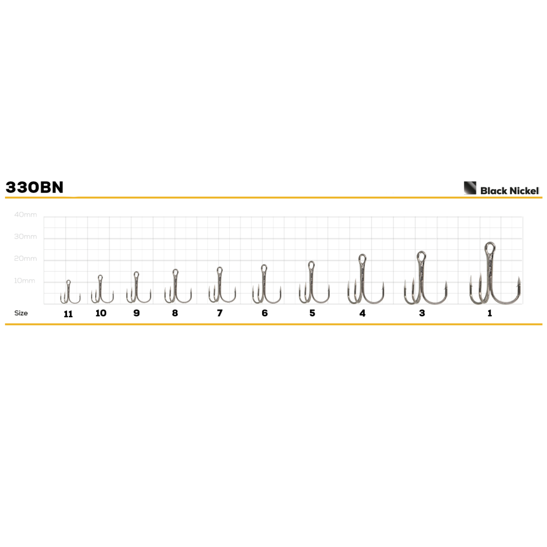 Zeox Treble Hook Basic 330BN №7(30pcs)