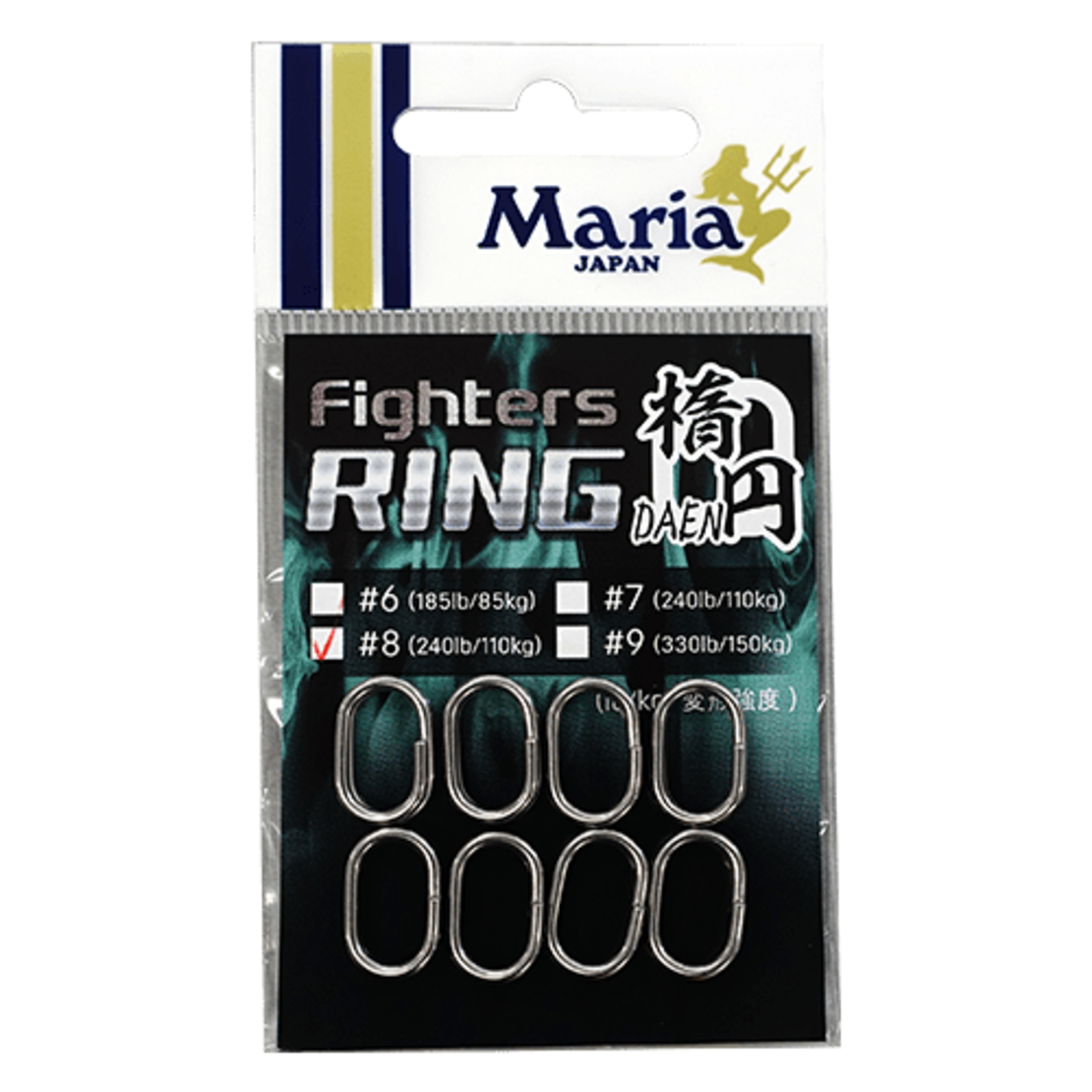 Сплит ринг Maria Fighters Ring Oval #7