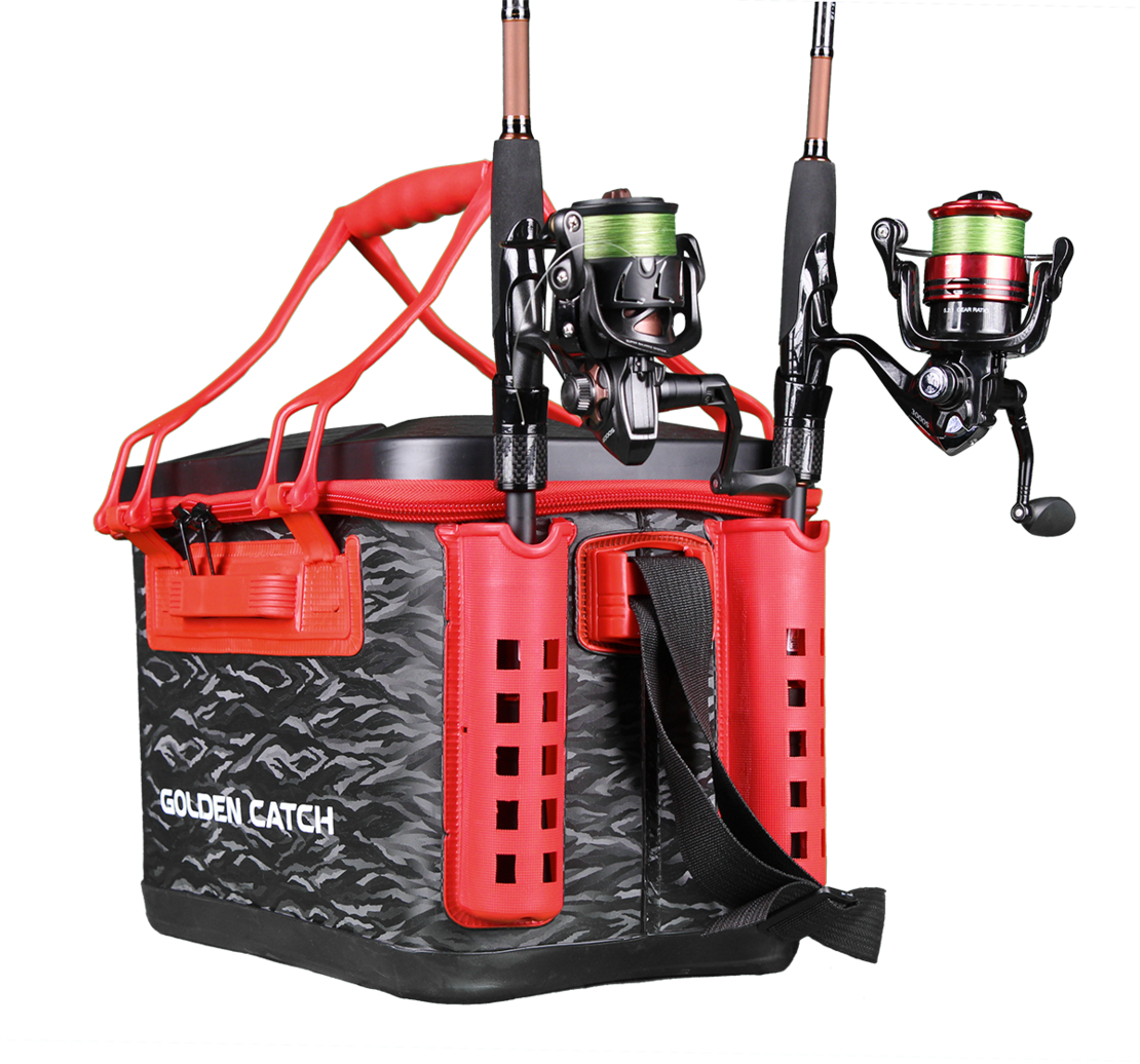 Golden Catch Rod Stand Bakkan Bag L