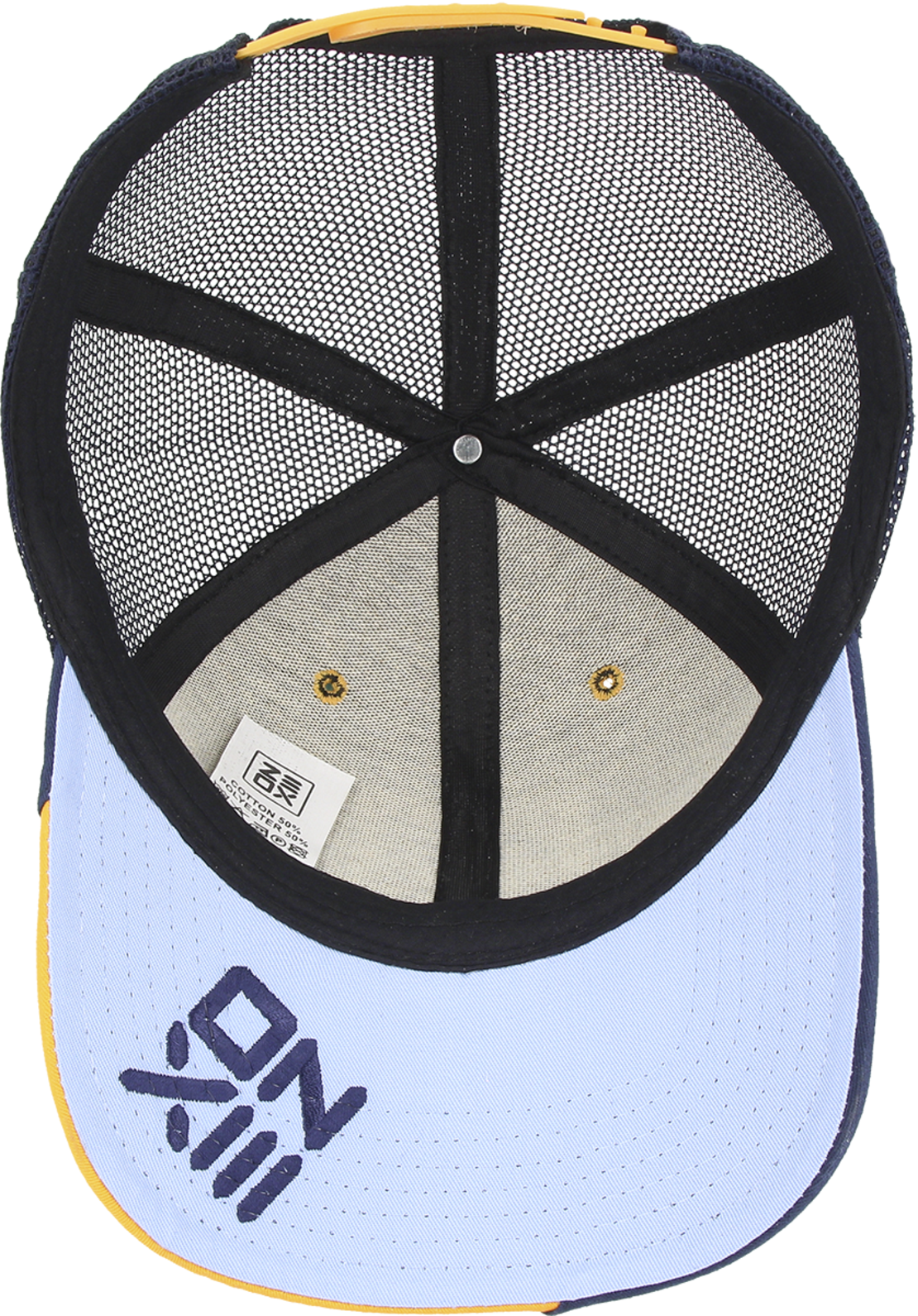 Zeox Cap Trucker With Mesh Blue