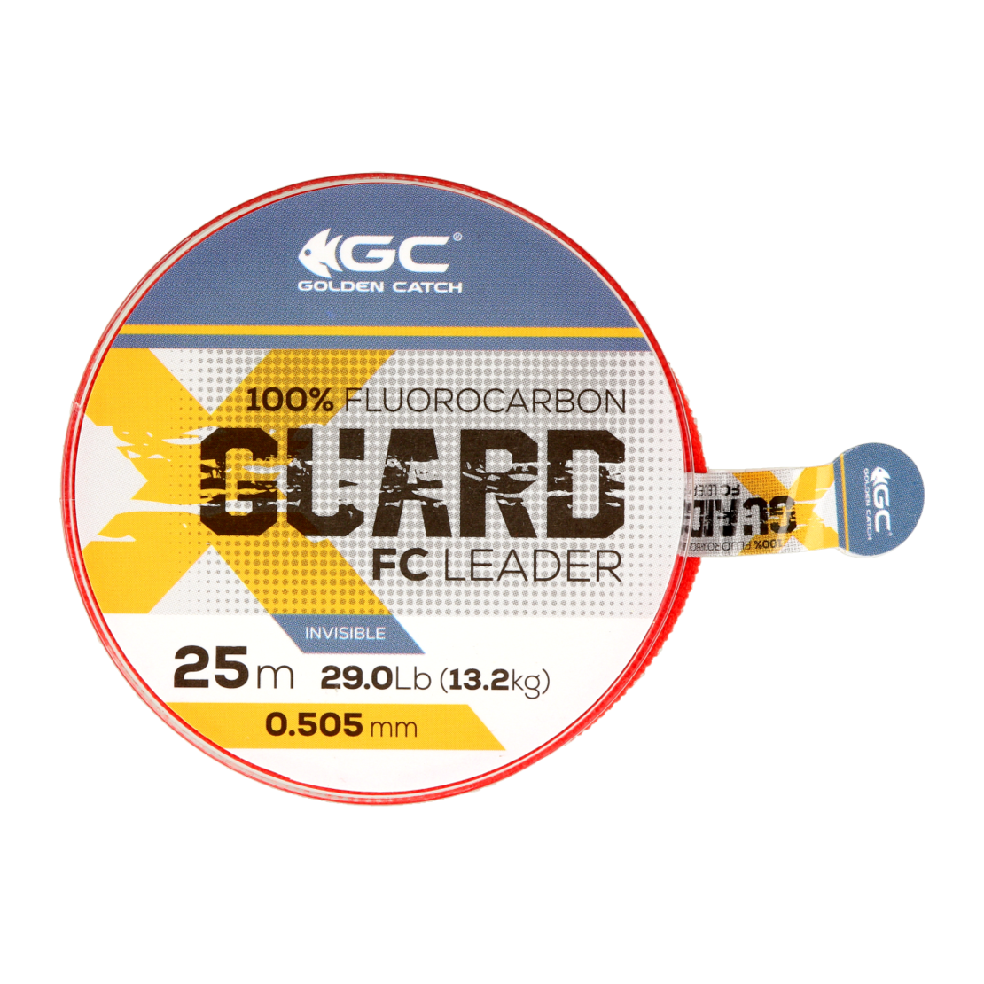 Golden Catch X-Guard Fluorocarbon Leader 25m 0.505mm