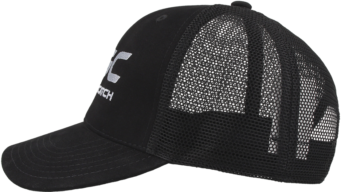 Golden Catch Cap Trucker With Mesh Black