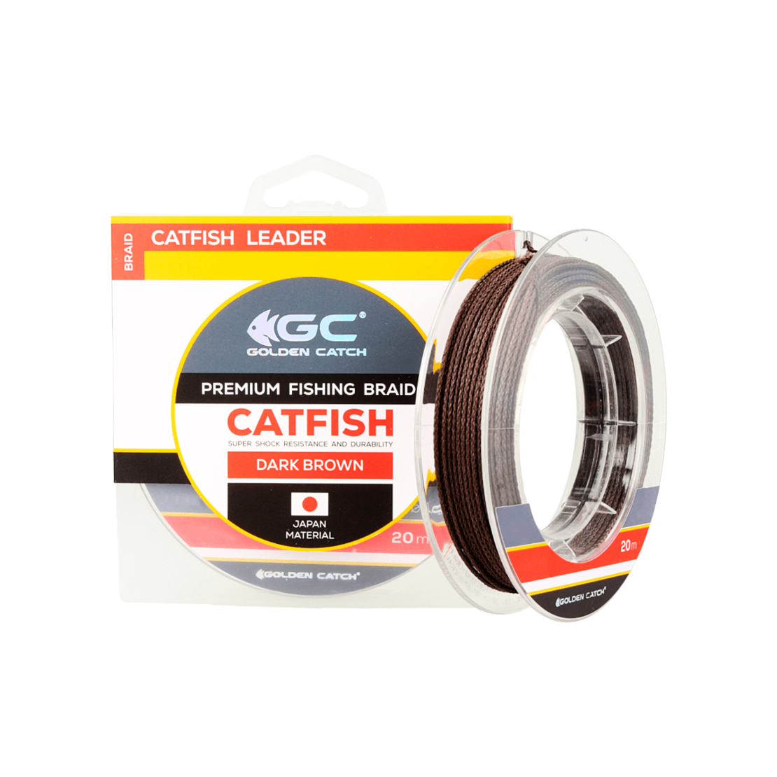 Golden Catch Catfish Leader 20m 1.0mm