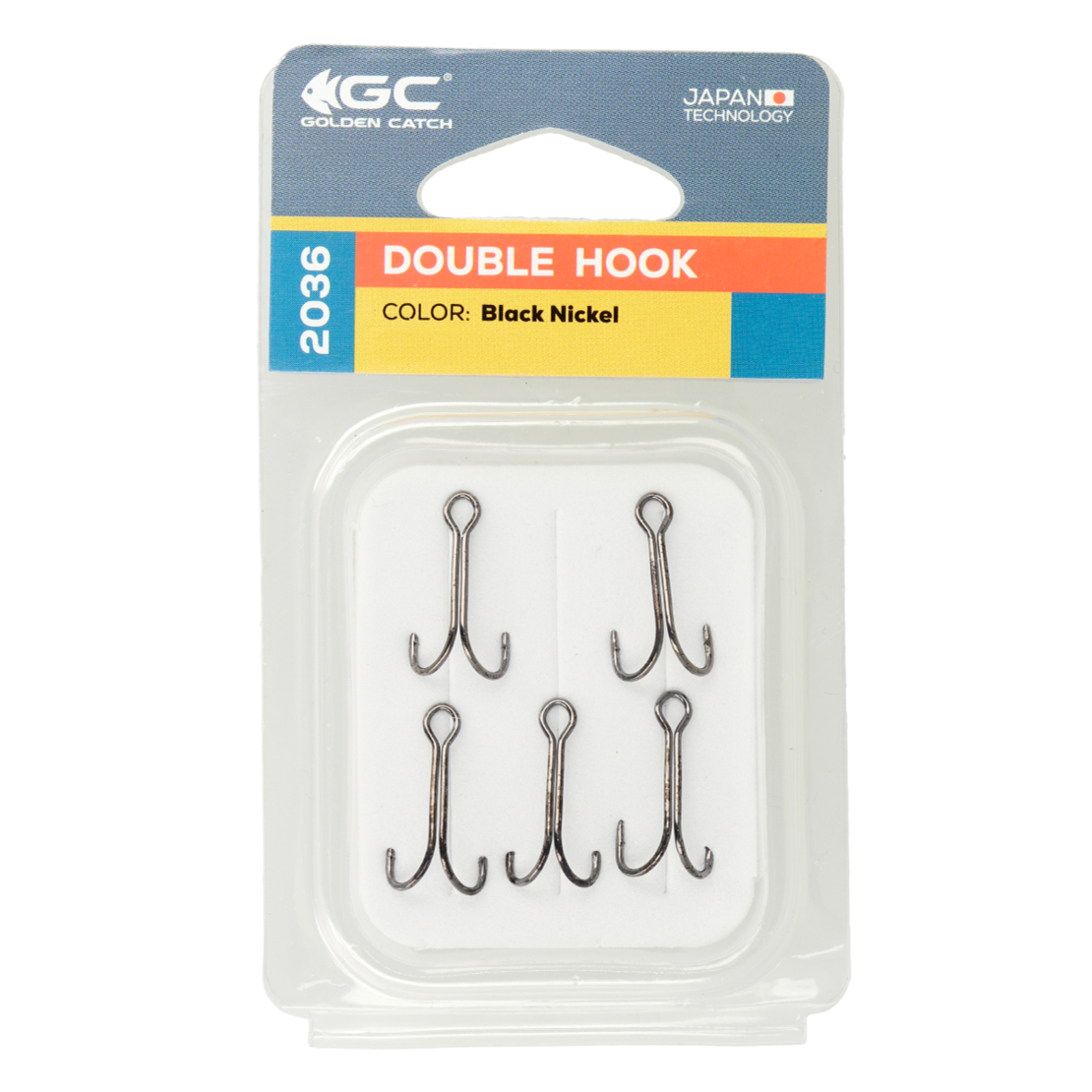 Golden Catch Double Hook 2036BN №6(5pcs)