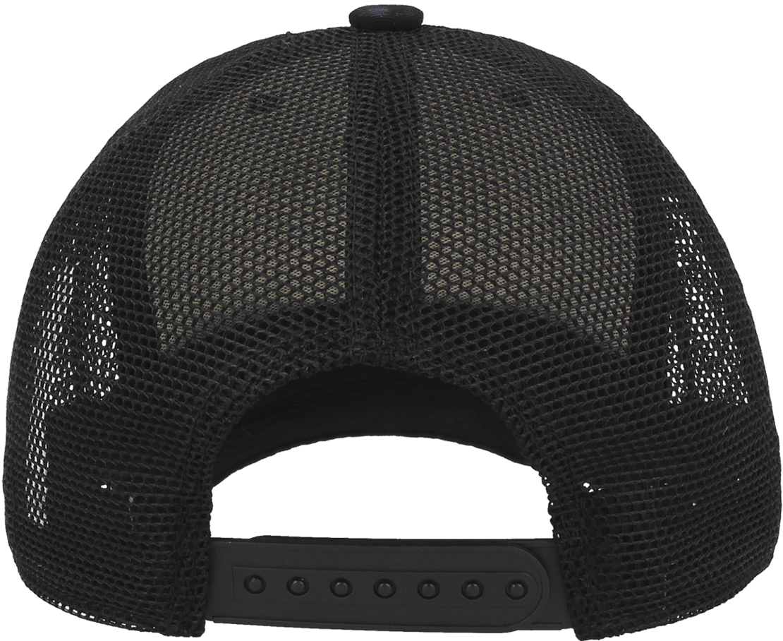 Golden Catch Cap Trucker With Mesh Black