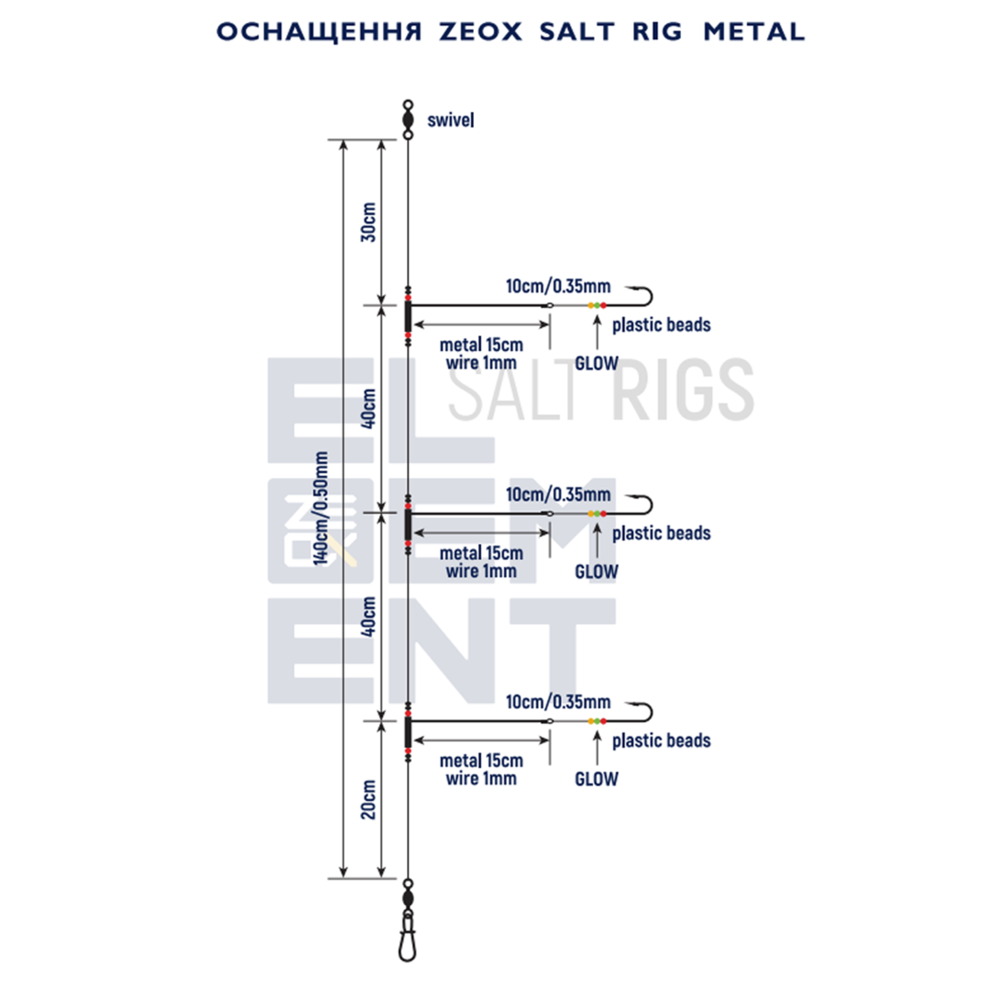 Zeox Salt Rig Metal 403NI №1