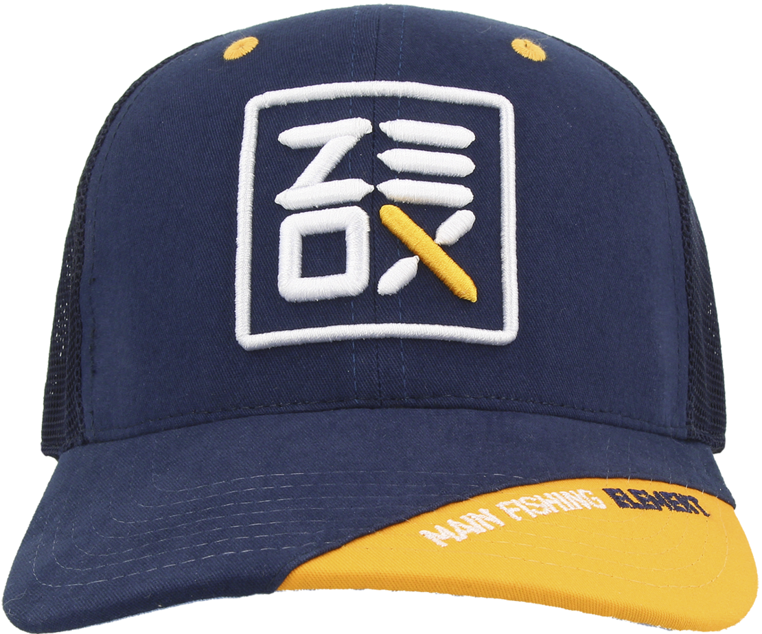 Zeox Cap Trucker With Mesh Blue