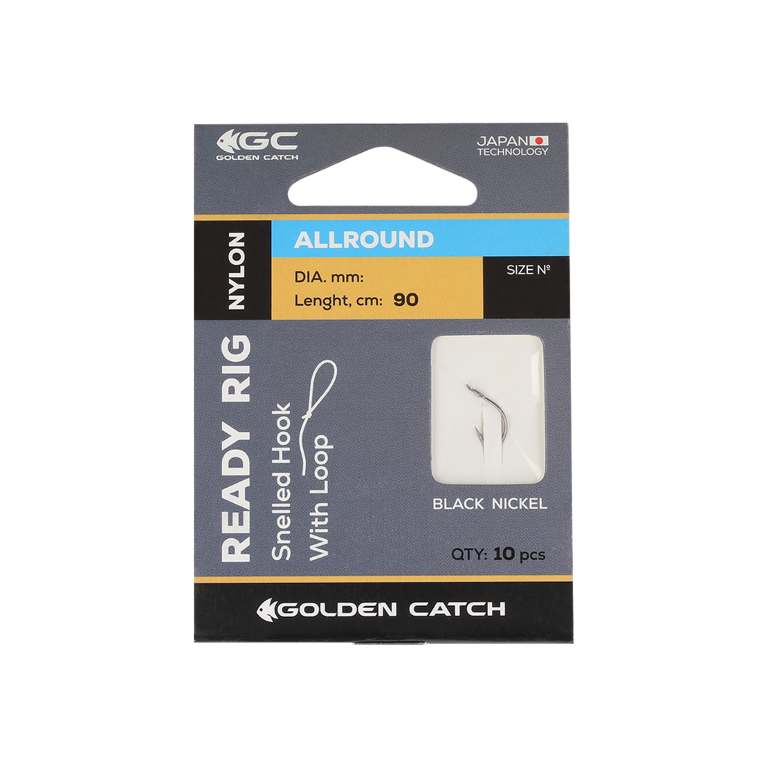 Golden Catch Ready Rig Allround №12(10pcs)