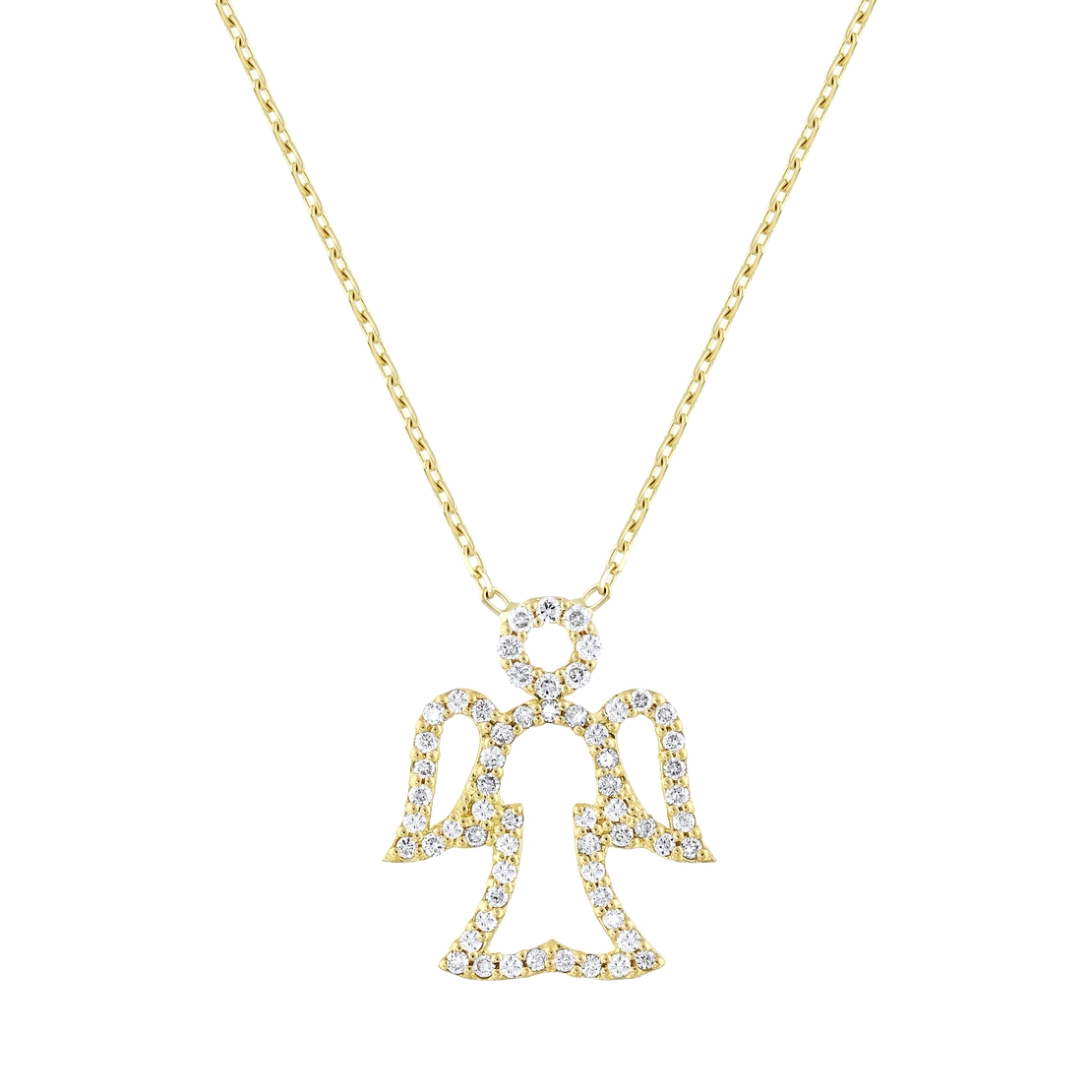 0.30 ct Angel diamond necklace