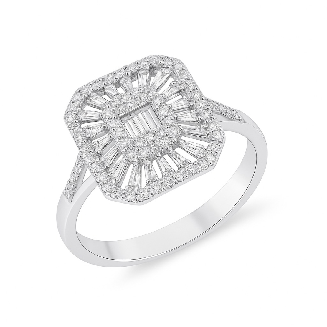 3.04 ct Ring with diamonds