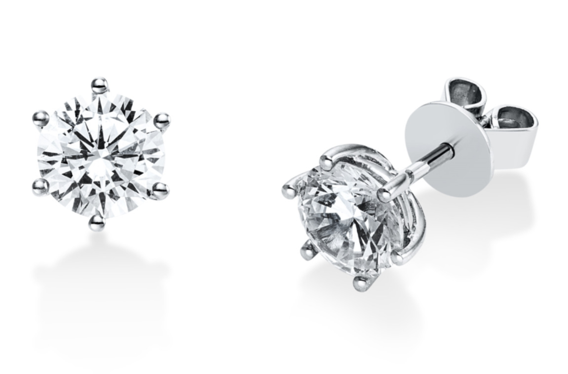 2.00 ct Investment diamond earrings