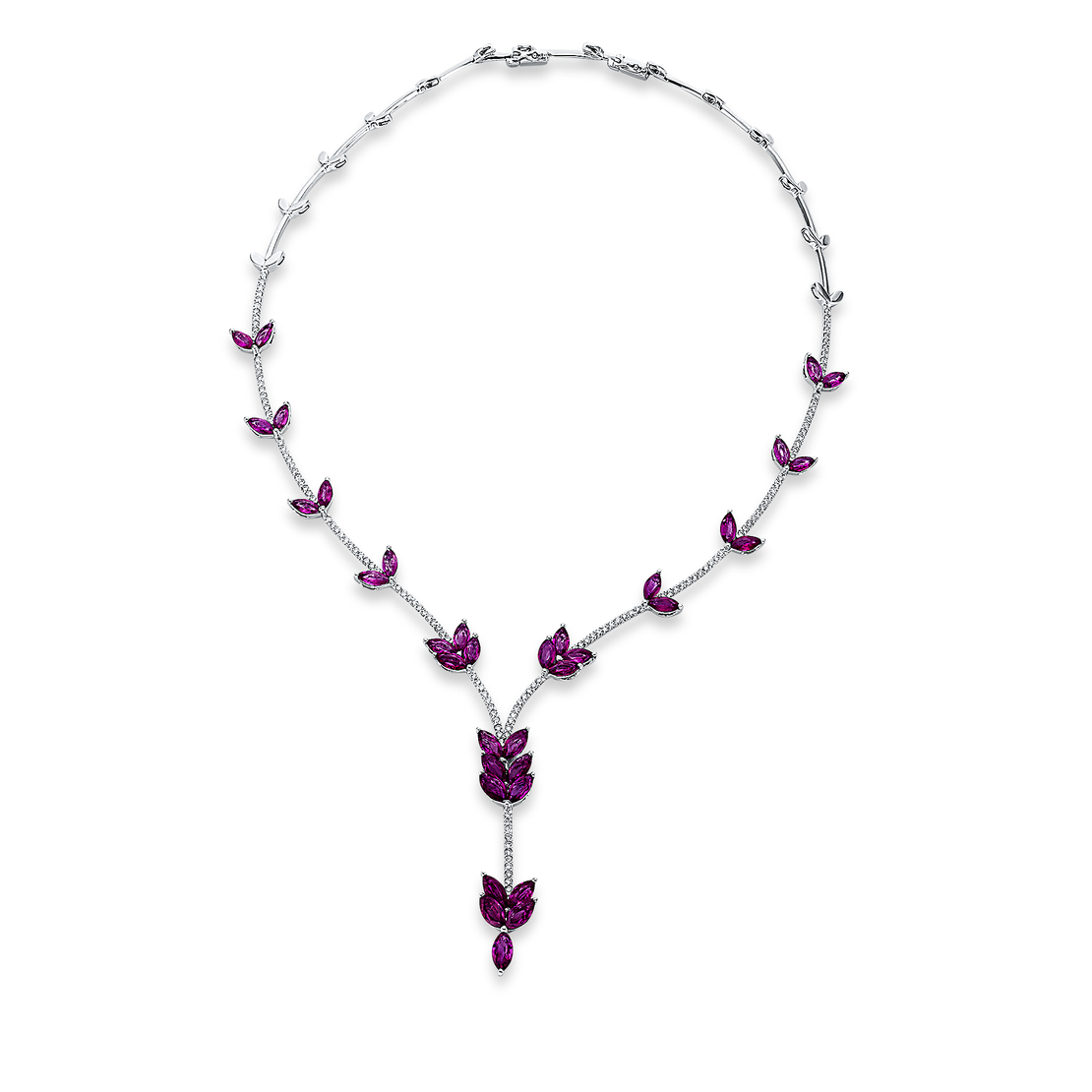 17.32 к Колие с рубини и диаманти