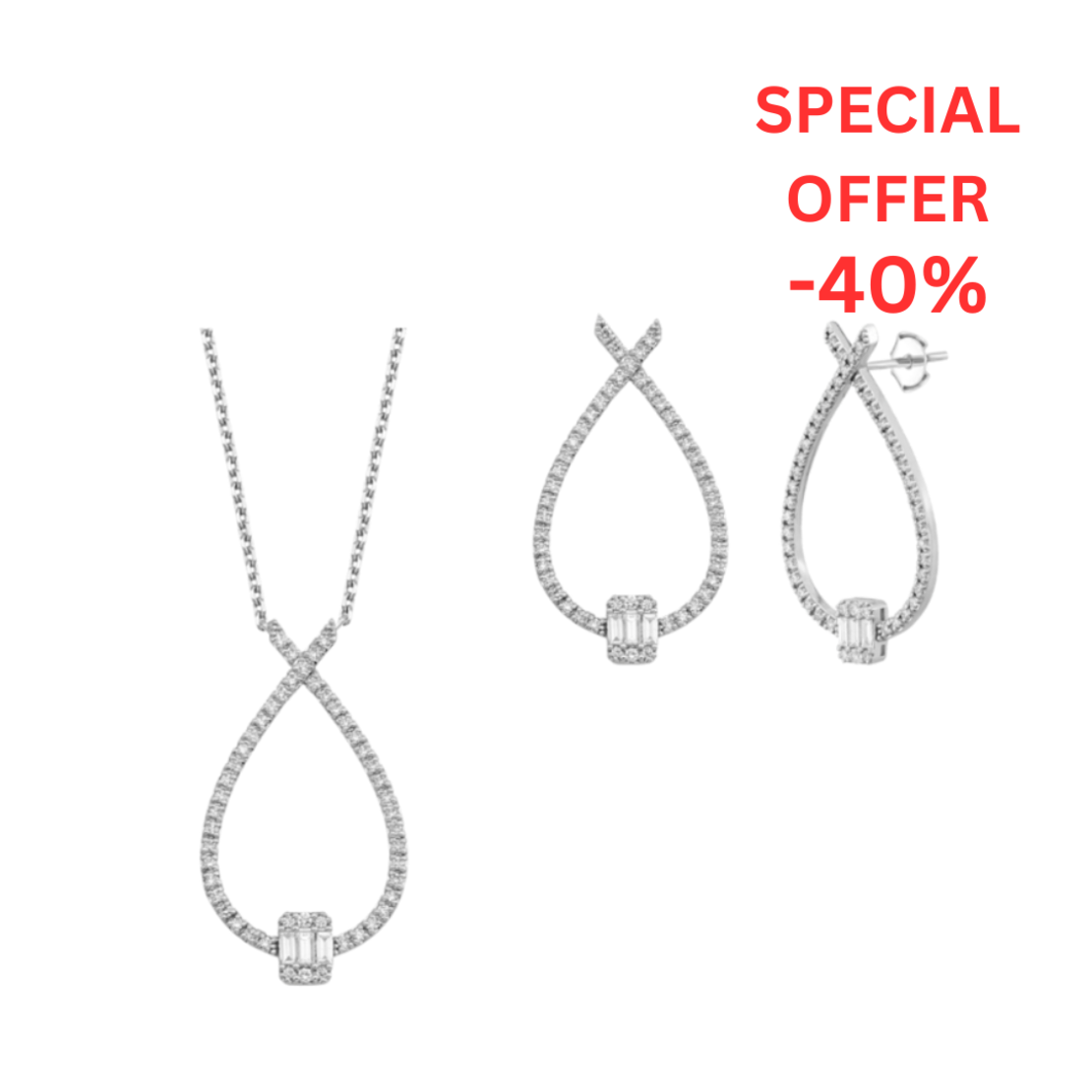 1.78 ct Set with diamonds