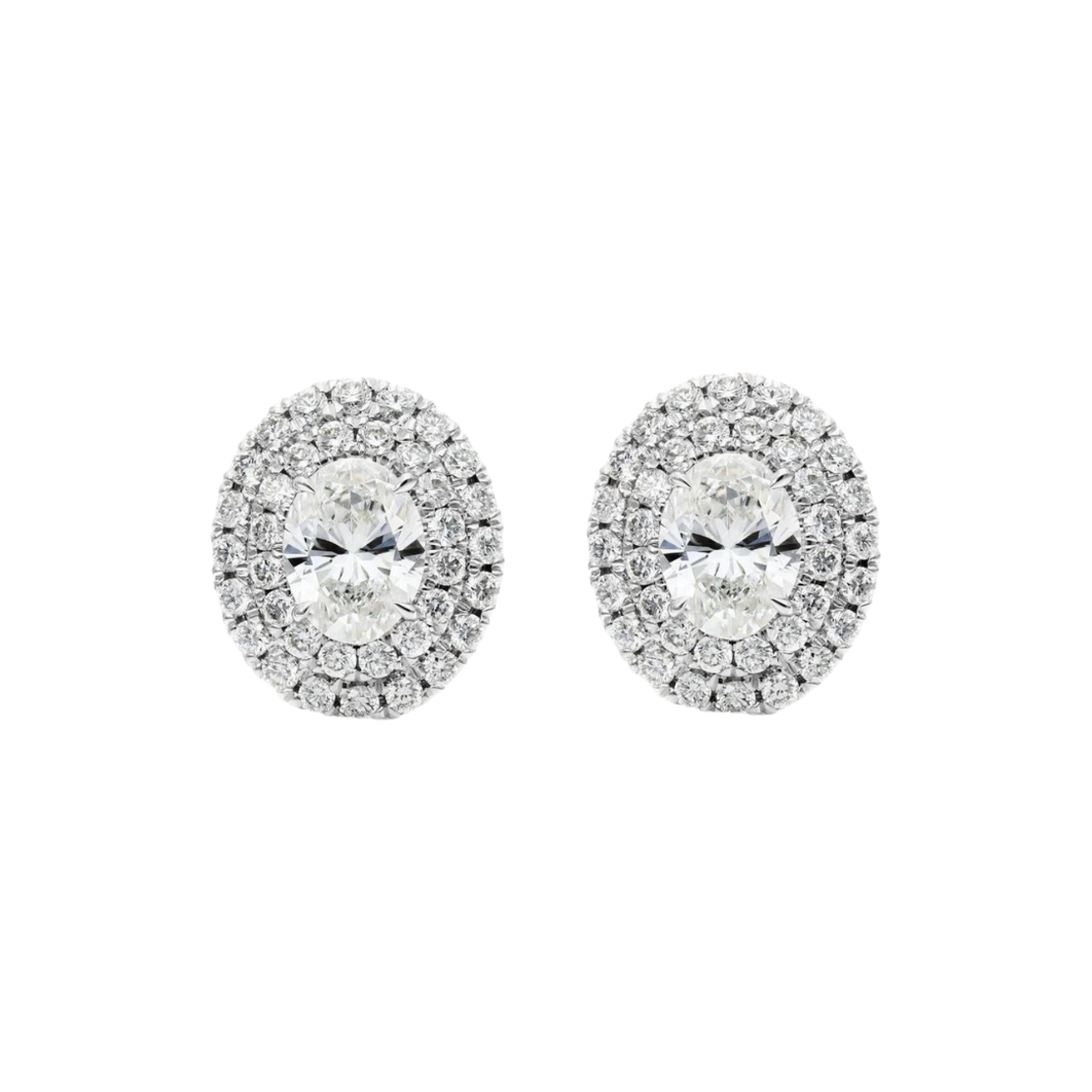 1.84 к Обеци с диаманти овал