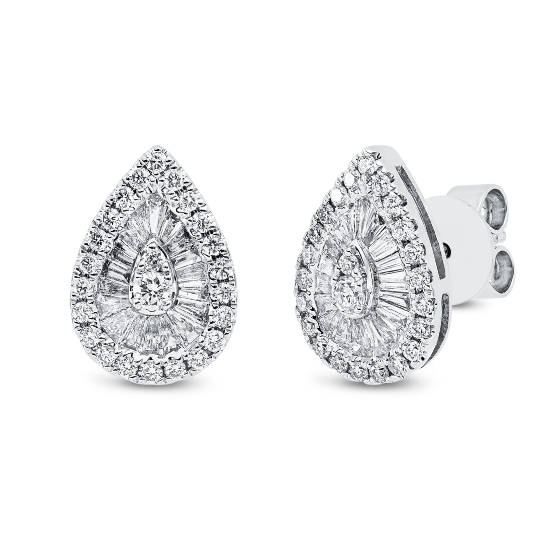 0.62 ct Diamond earrings