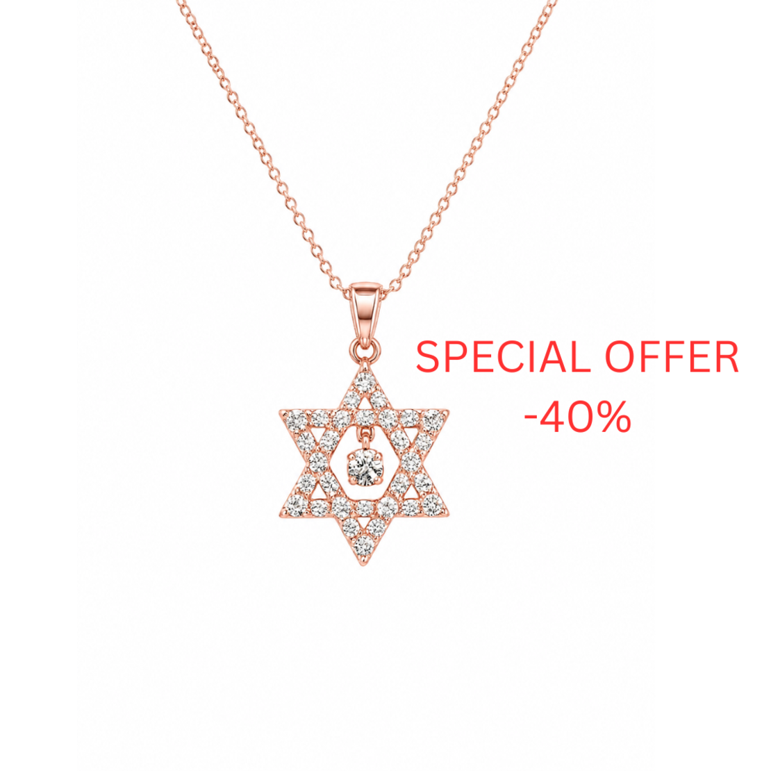0.30 ct Star diamond necklace