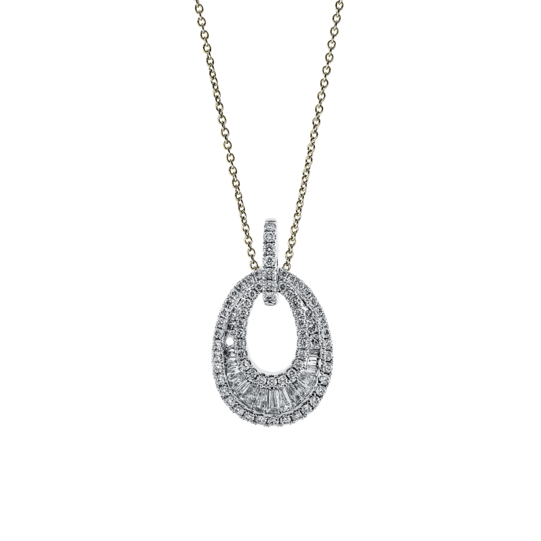 0.65 ct Diamond necklace