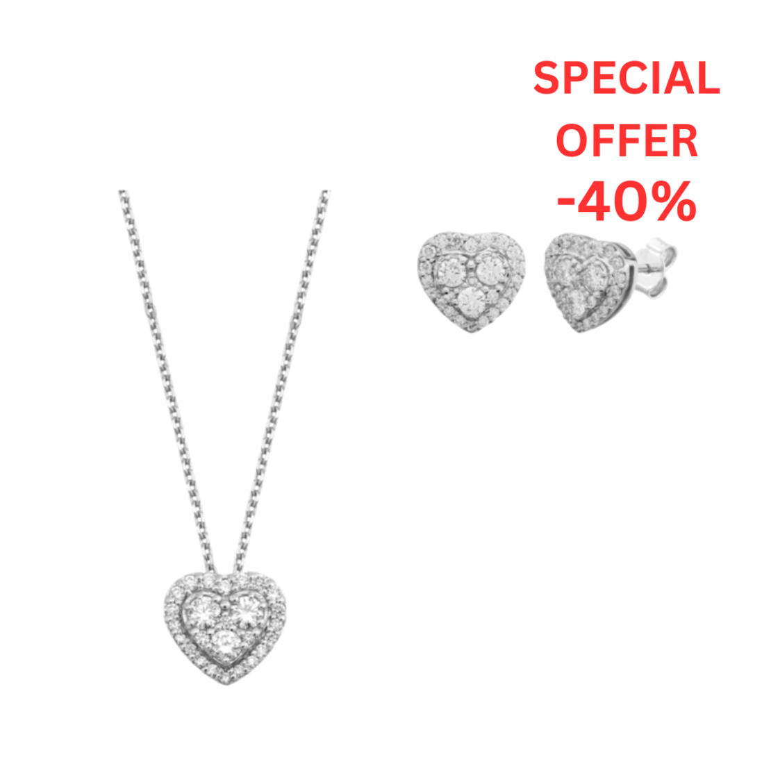 0.72 ct Set with diamonds