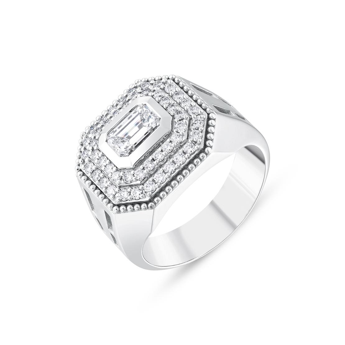 1.76 ct Ring with diamonds
