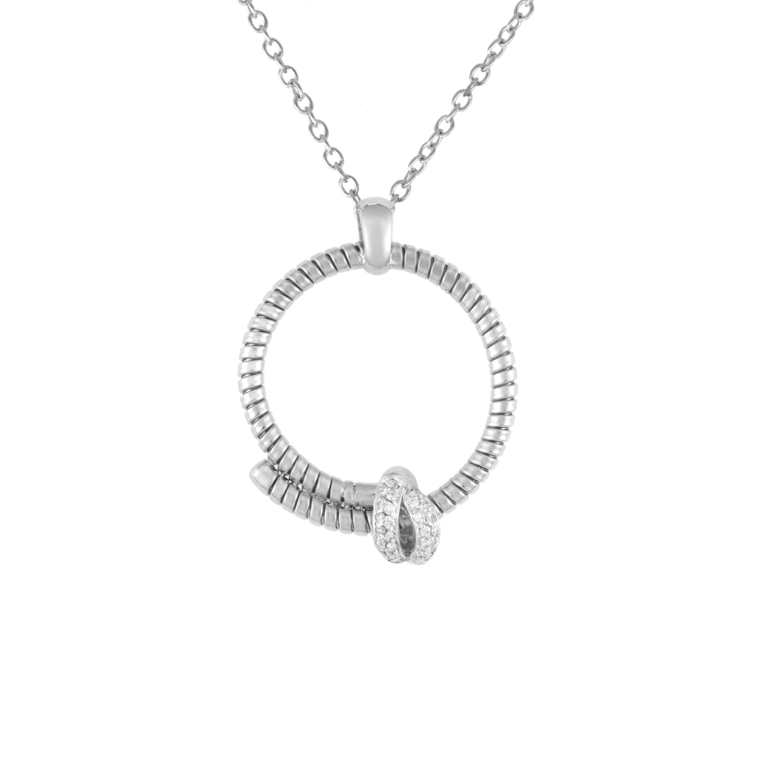0.11 ct Diamond necklace