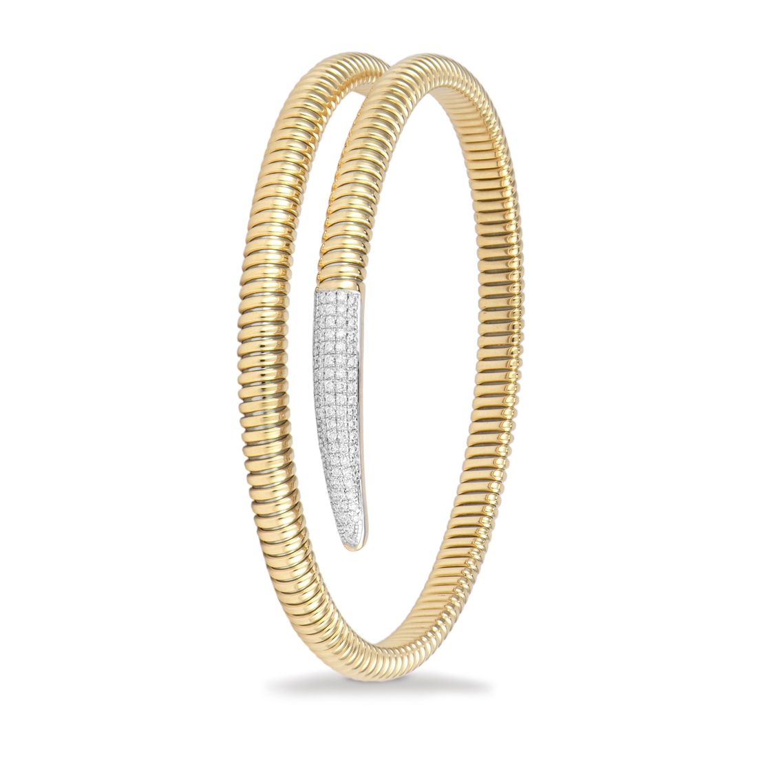 0.36 ct Diamond bracelet in yellow gold