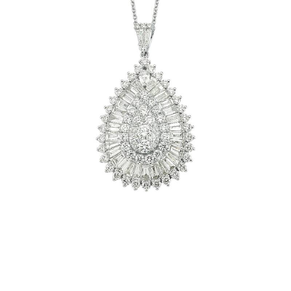 3.73 ct Diamond necklace