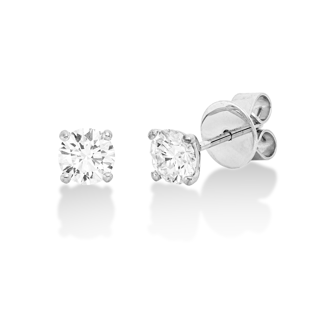 1.00 ct Diamond earrings