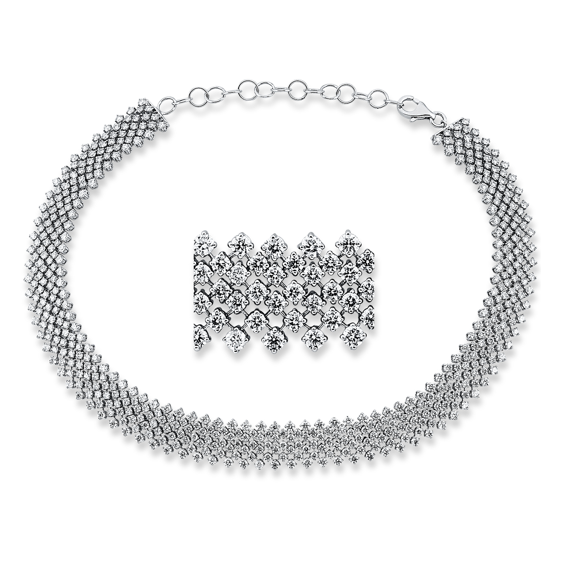 14.04 к Колие с диаманти