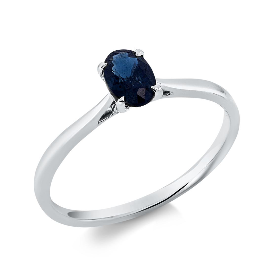 0.62 ct Ring with sapphire