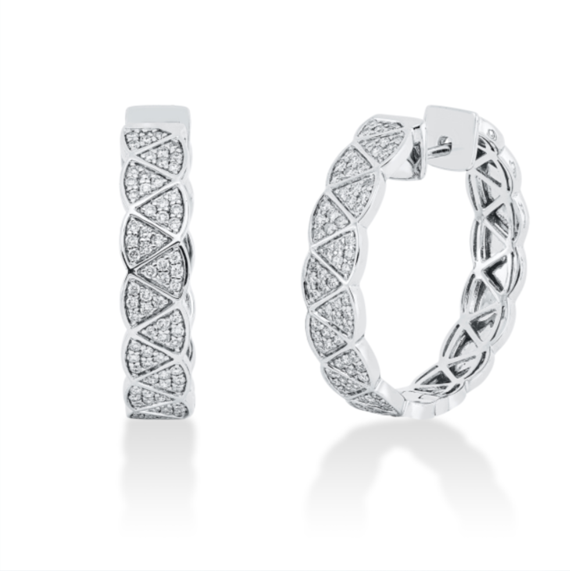 0.61 ct Diamond earrings