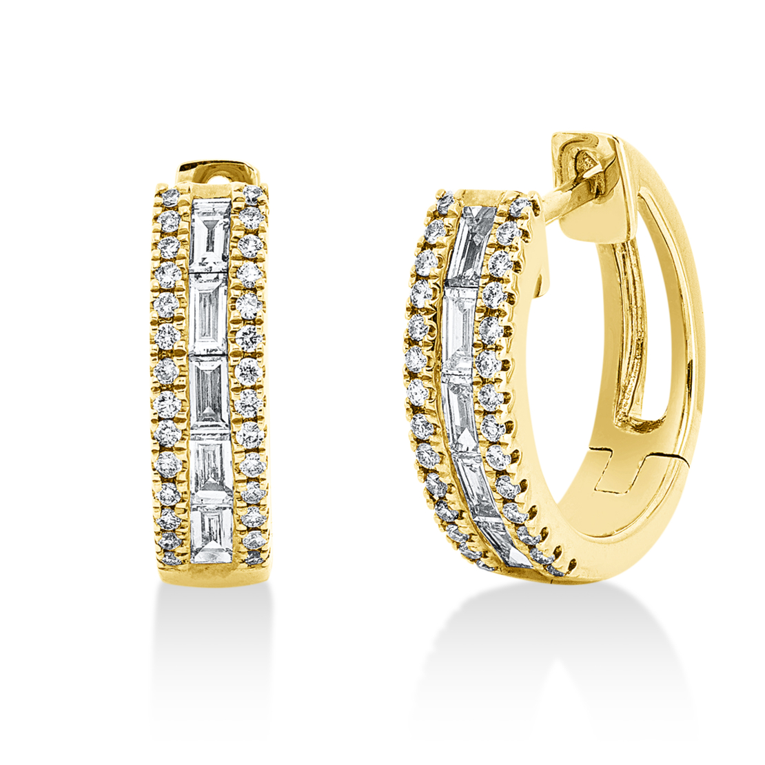 0.58 ct Diamond earrings