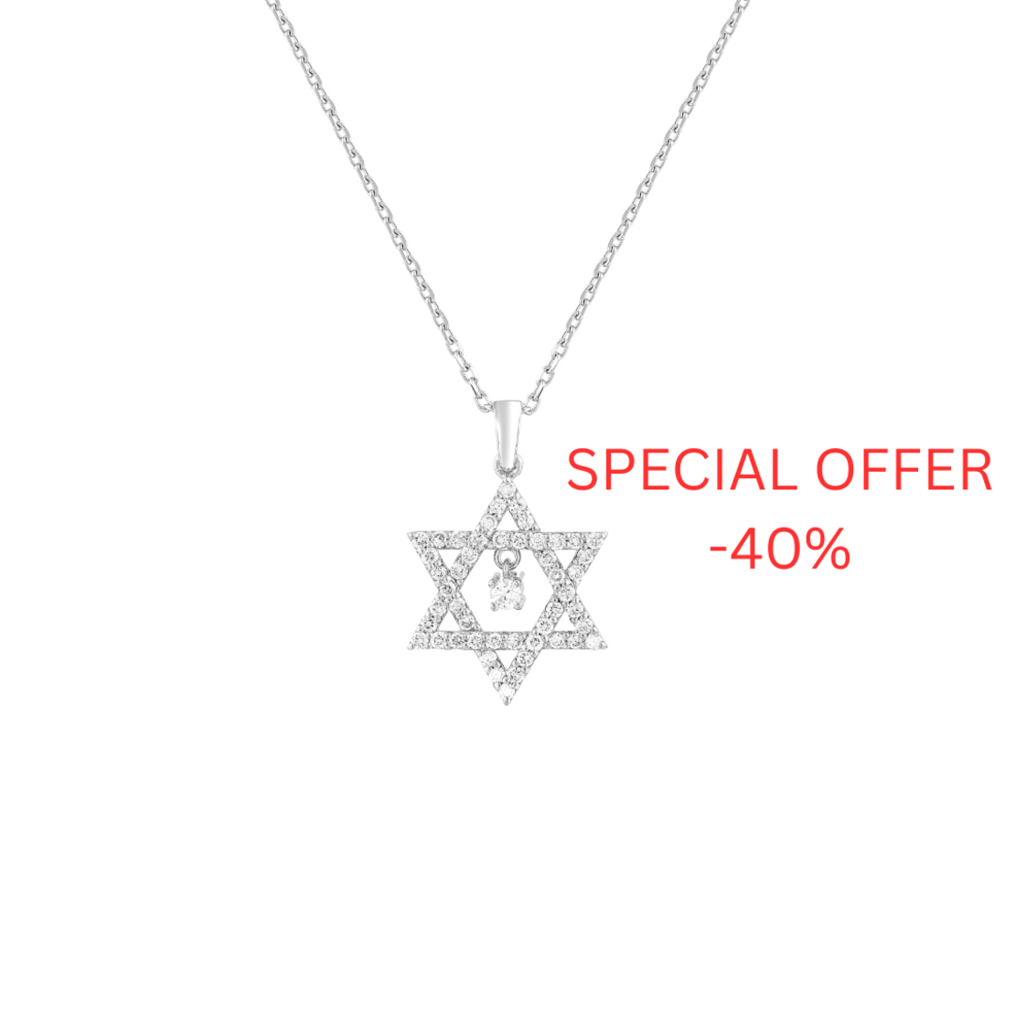 0.30 ct Star diamond necklace